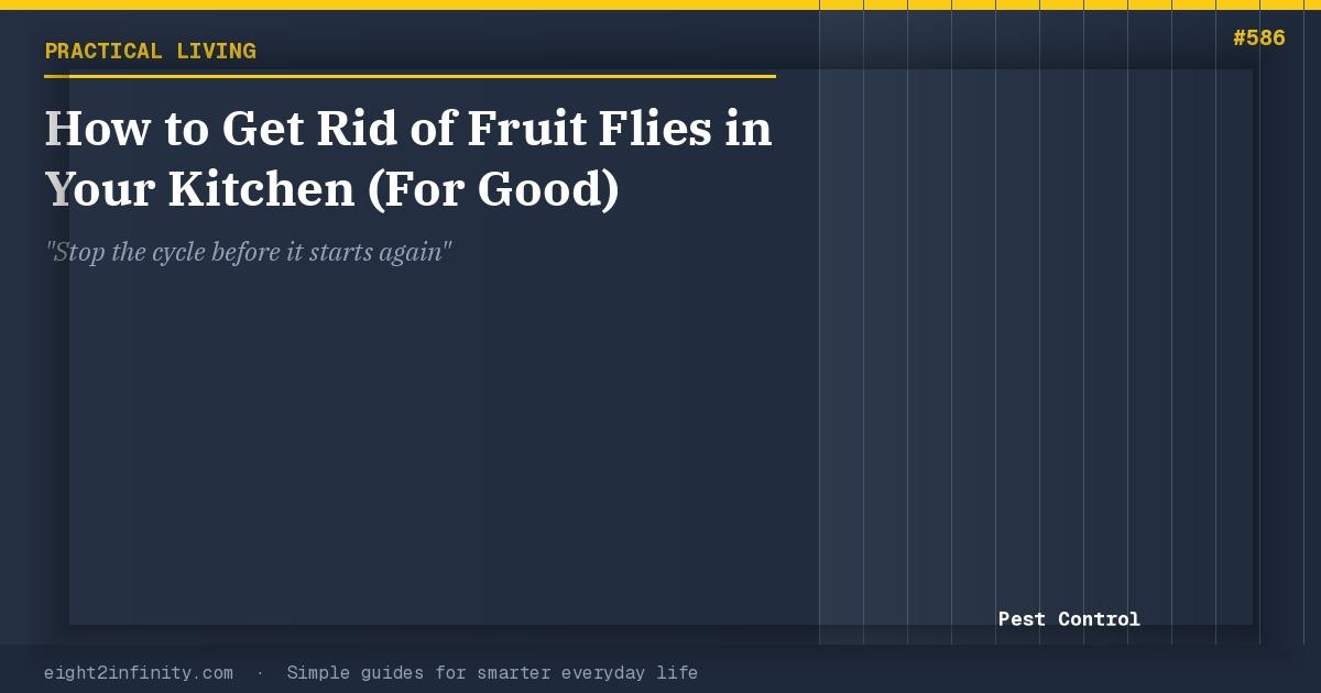 How to Get Rid of Fruit Flies in Your Kitchen (For Good) 2