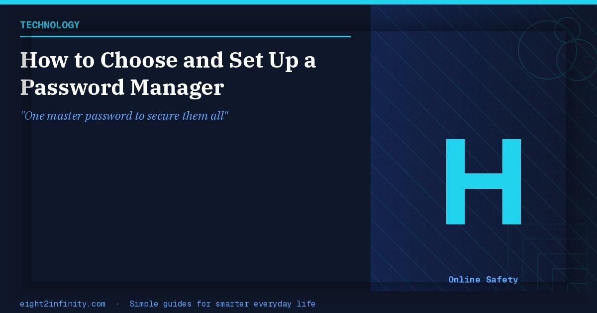 How to Choose and Set Up a Password Manager 2