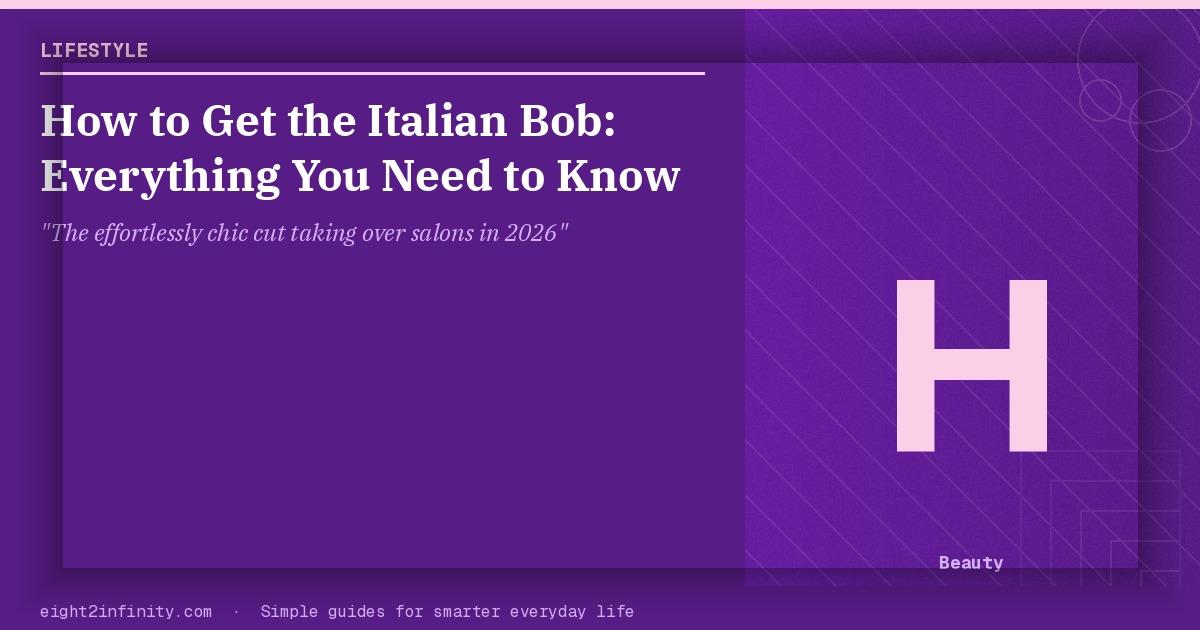 How to Get the Italian Bob: Everything You Need to Know 2