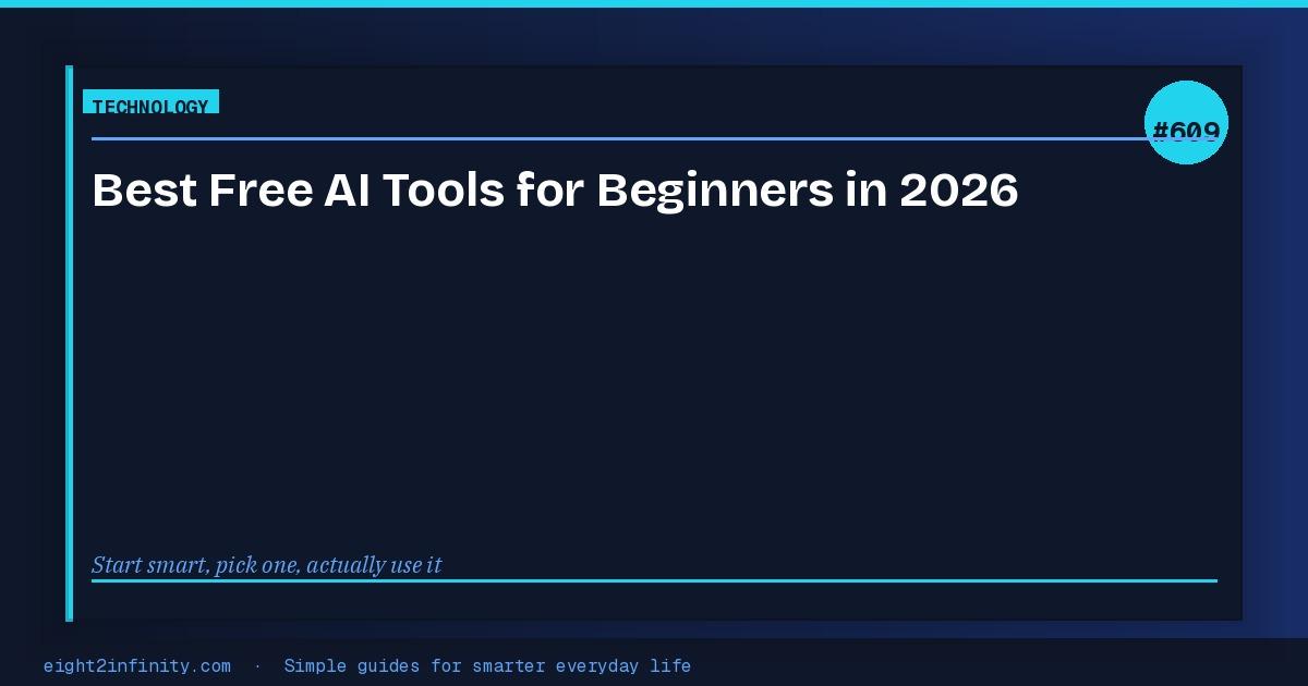 Best Free AI Tools for Beginners in 2026 3