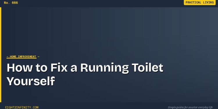 How to Fix a Running Toilet Yourself (And Save on a Plumber) 1 How to Fix a Running Toilet Yourself (And Save on a Plumber)