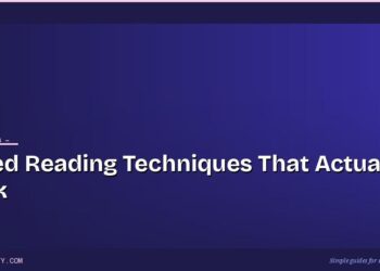 Speed Reading Techniques: What Actually Works (And What Doesn't)