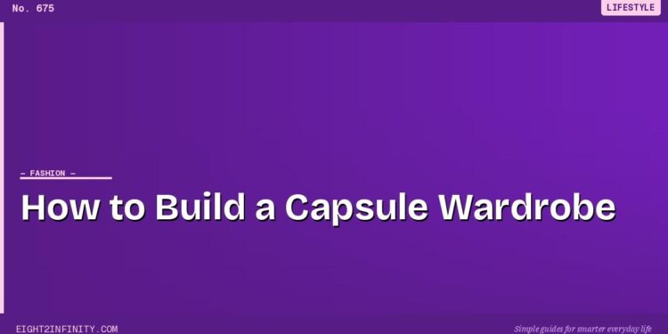 How to Build a Capsule Wardrobe: The Beginner's System for Getting Dressed 1 How to Build a Capsule Wardrobe: The Beginner's System for Getting Dressed