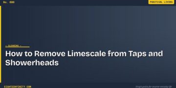 How to Remove Limescale from Taps and Showerheads