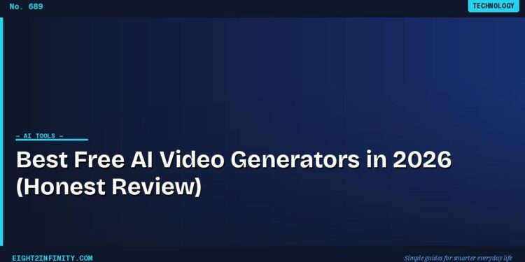 Best Free AI Video Generators in 2026 (Honest Review) 1 Best Free AI Video Generators in 2026 (Honest Review)