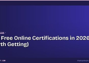 Best Free Online Certifications in 2026 (Worth Getting) 3 Best Free Online Certifications in 2026 (Worth Getting)