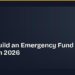 How to Build an Emergency Fund From Scratch in 2026
