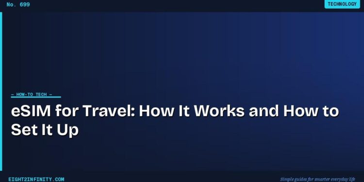 eSIM for Travel: How It Works and How to Set It Up 1 eSIM for Travel: How It Works and How to Set It Up