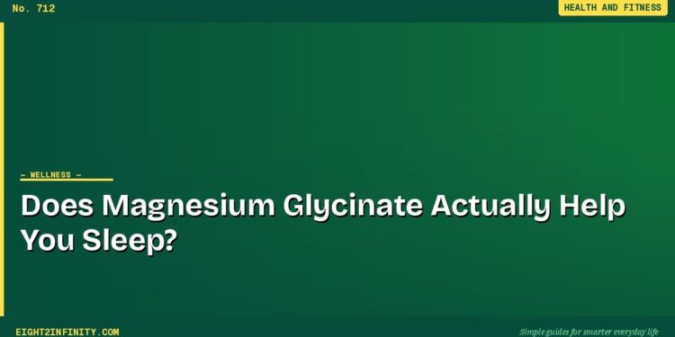 Does Magnesium Glycinate Actually Help You Sleep? 1 Does Magnesium Glycinate Actually Help You Sleep?