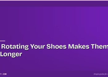 Why Rotating Your Shoes Makes Them Last Longer