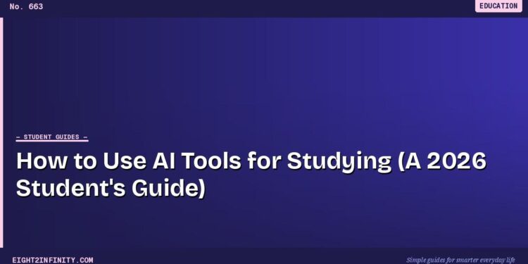 How to Use AI Tools for Studying (A 2026 Student's Guide)