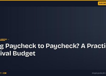 Living Paycheck to Paycheck? A Practical Survival Budget 4 Living Paycheck to Paycheck? A Practical Survival Budget